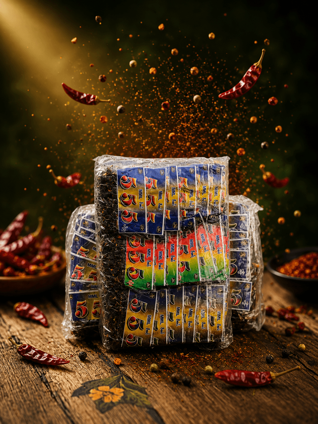 ৫৫৫ বার্মিজ আচার